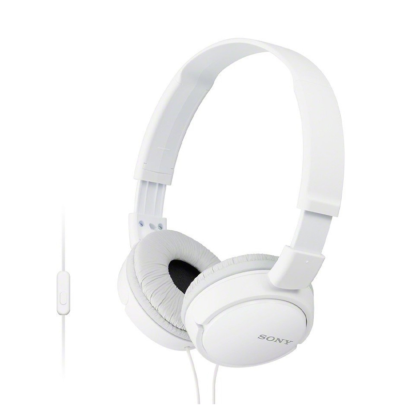 Tai nghe Sony ZX110AP Trắng Tai nghe sony trắng