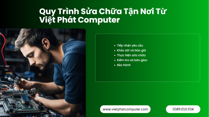 Sửa Máy Tính Tận Nơi Đường Tô Ký, Quận 12 – Nhanh, Uy Tín, Giá Hợp Lý Quy Trình Sửa Chữa Tận Nơi Từ Việt Phát Computer