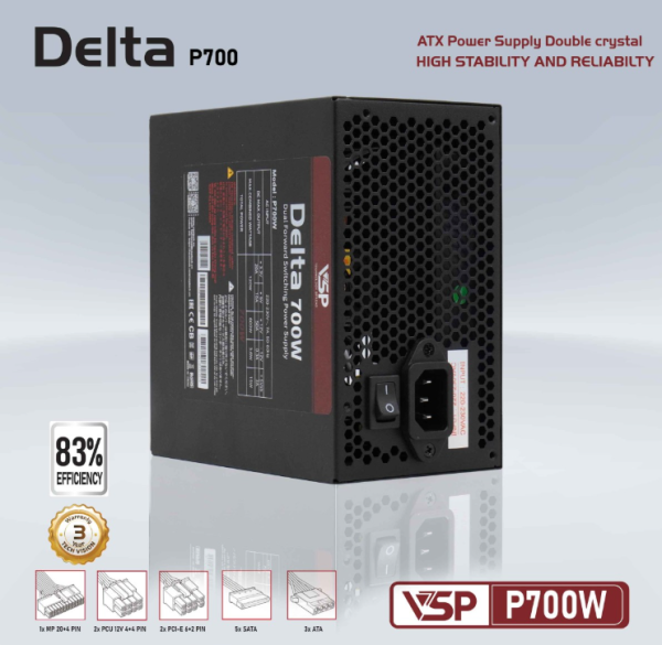 Bộ Nguồn PSU VSP Delta P700W