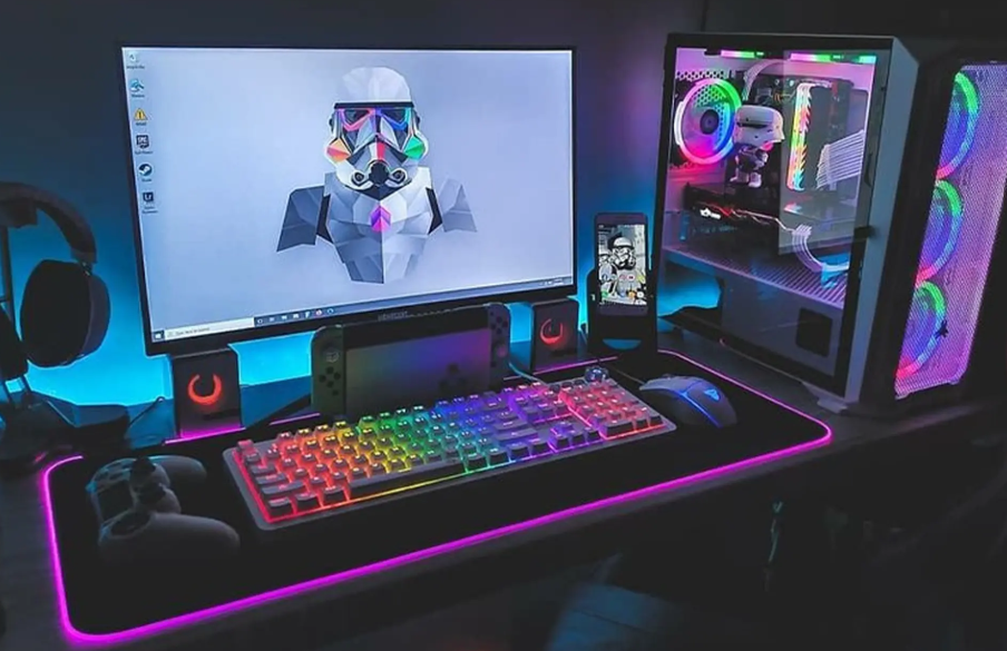 Build PC Giá Rẻ, Uy Tín Tại Long An – Việt Phát Computer PC gaming LED cực chất
