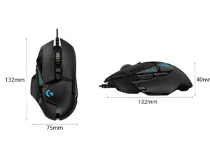 Chuột Game Logitech G502 Hero kich thuoc mouse logitech g502 hero gaming usb black