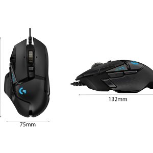 kich thuoc mouse logitech g502 hero gaming usb black
