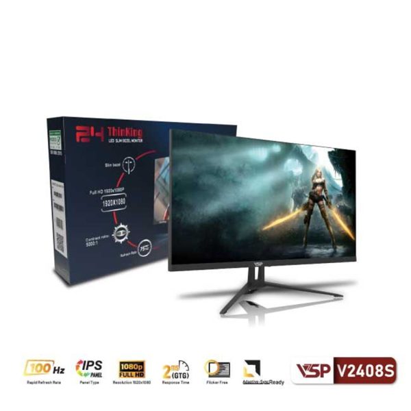 Màn Hình VSP V2408S – 23.8 Inch | Full HD | IPS 100Hz