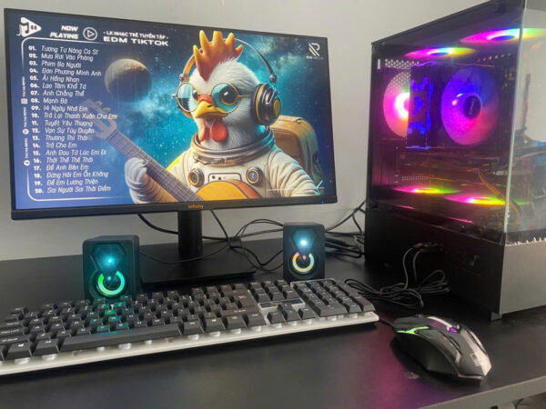 PC i3-8100 Giá Rẻ Cấu Hình Gaming, Văn Phòng Mạnh Mẽ