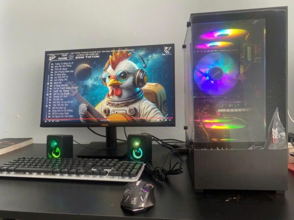 PC i3-8100 Giá Rẻ Cấu Hình Gaming, Văn Phòng Mạnh Mẽ