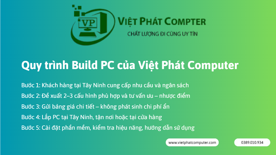 Build PC Giá Rẻ Tại Tây Ninh – Việt Phát Computer 24/7 Build PC Giá Rẻ Tại Tây Ninh – Việt Phát Computer 24/7