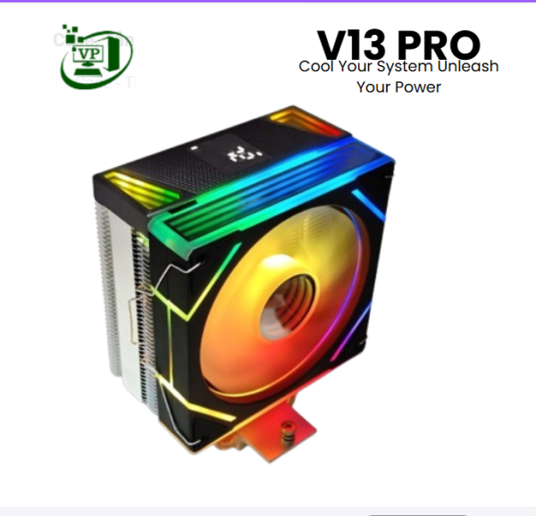 Tản Nhiệt Khí V13 Pro ARGB – Hiệu Năng Vượt Trội, Ánh Sáng Rực Rỡ