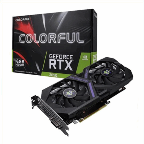 Card màn hình Colorful RTX 3050 6GB V3 Dual Fan