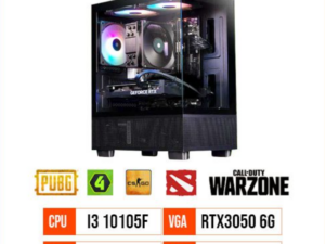 PC Gaming – i3 10105F | Ram 8GB | SSD 256G | RTX3050 6G