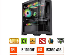 PC Gaming – i3 10105F | Ram 8GB | SSD 256G | RX550 4G