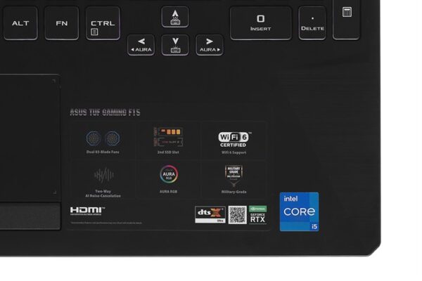 Laptop Asus TUF Gaming F15 FX506HF i5 11400H/8GB/512GB/4GB RTX2050/144Hz/Win11 (HN014W) - Ảnh 8