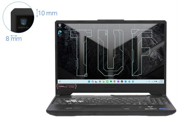Laptop Asus TUF Gaming F15 FX506HF i5 11400H/8GB/512GB/4GB RTX2050/144Hz/Win11 (HN014W) - Ảnh 2