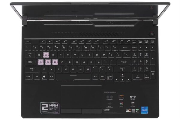 Laptop Asus TUF Gaming F15 FX506HF i5 11400H/8GB/512GB/4GB RTX2050/144Hz/Win11 (HN014W) - Ảnh 4