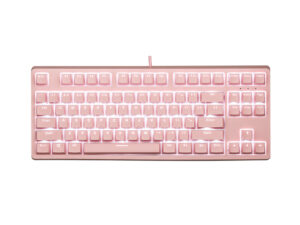 Bàn phím cơ Edra EK387 Pink V2 Blue sw (Edra) (USBC/White Led)