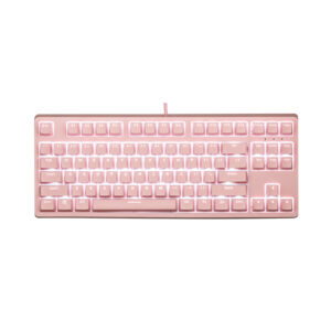Bàn phím cơ Edra EK387 Pink V2 Blue sw (Edra) (USBC/White Led)