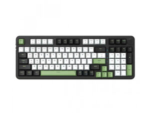 Bàn phím cơ E DRA EK398W (3 Mode/ Black + White + Green/ Blueberry Linear Switch)