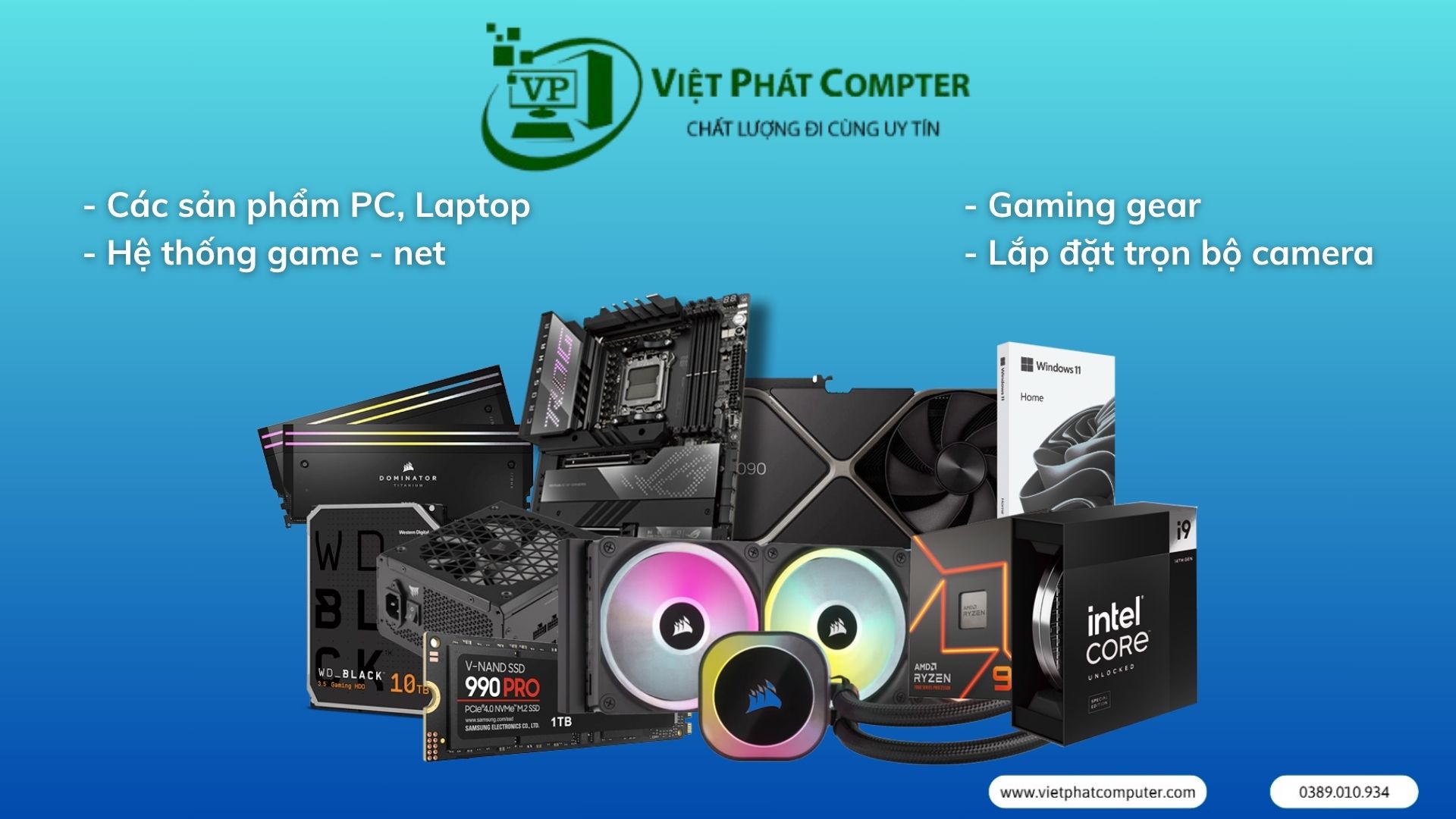 Lắp Đặt PC Giá Rẻ Quảng Ngãi